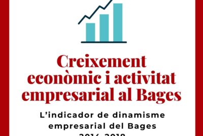 La riquesa generada pel sector empresarial del Bages va créixer per sobre de la mitjana catalana fins el 2018