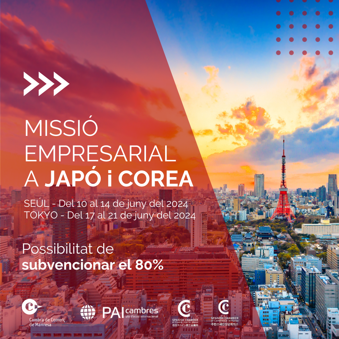 Missió comercial Corea del Sud i Japó 2024