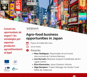Presentacions webinar Oportunitats de negoci al Japó