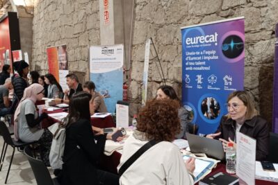 Més de 600 persones participen en la 9a Fira de l’Ocupació que atrau 28 empreses del territori